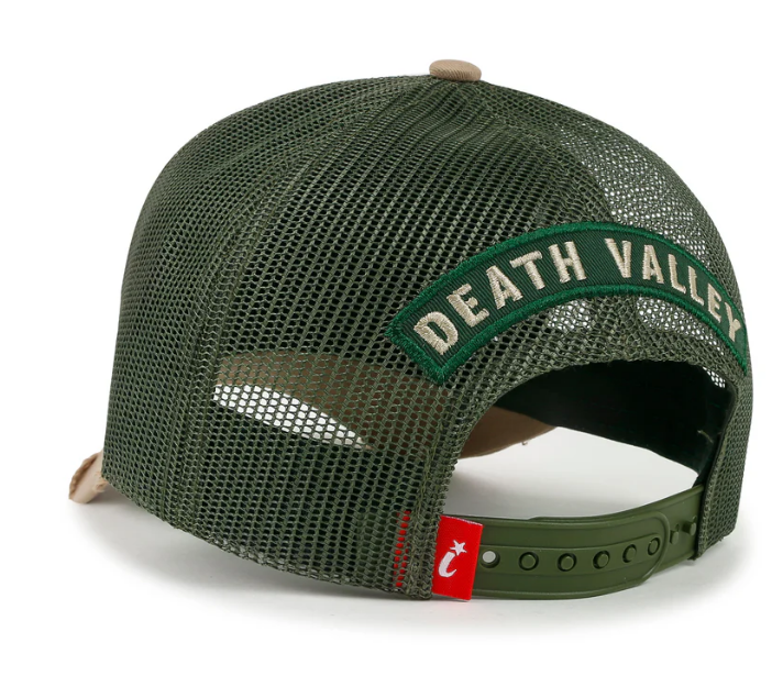 ililily Premium Death Valley Embroidery Baseball Cap Structured Trucker Hat
