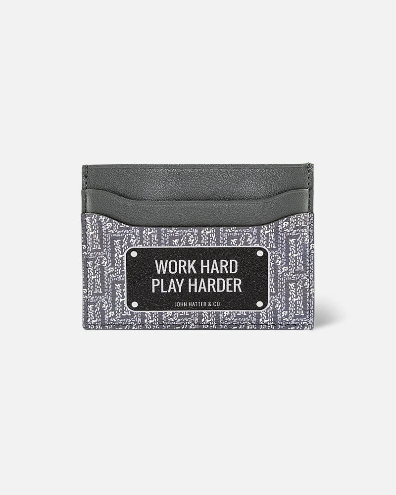 Work Hard - Cardholder