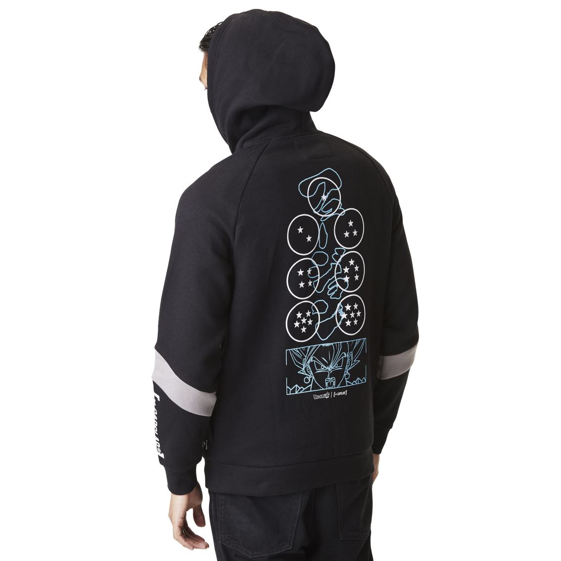 SWEAT CAPUCHE HOMME CAPSLAB DRAGON BALL SUPER