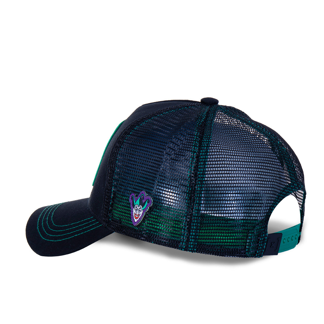 DC COMICS JOKER BLACK TRUCKER CAP