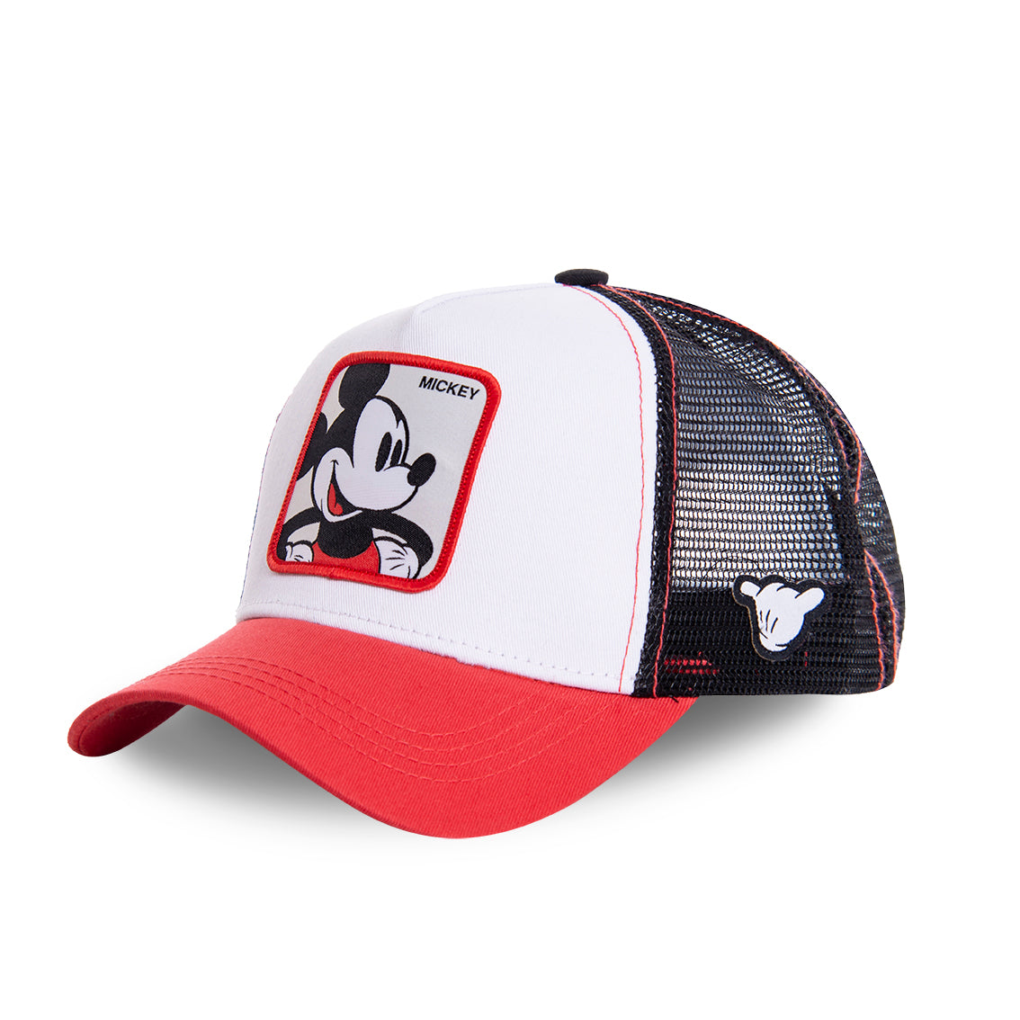 CAPSLAB DISNEY MICKEY CAP WHITE & RED