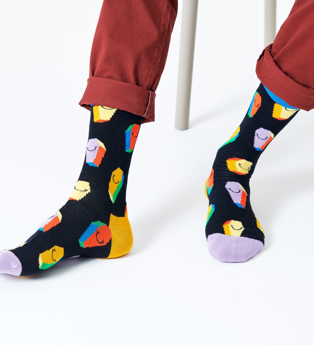 Happy Coffin Sock