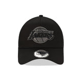 LA Lakers Tonal Black A-Frame Trucker Cap