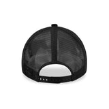 Chicago Bulls Tonal Black A-Frame Trucker Cap