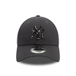 New York Yankees Seasonal Infill Dark Grey 9FORTY Adjustable Cap
