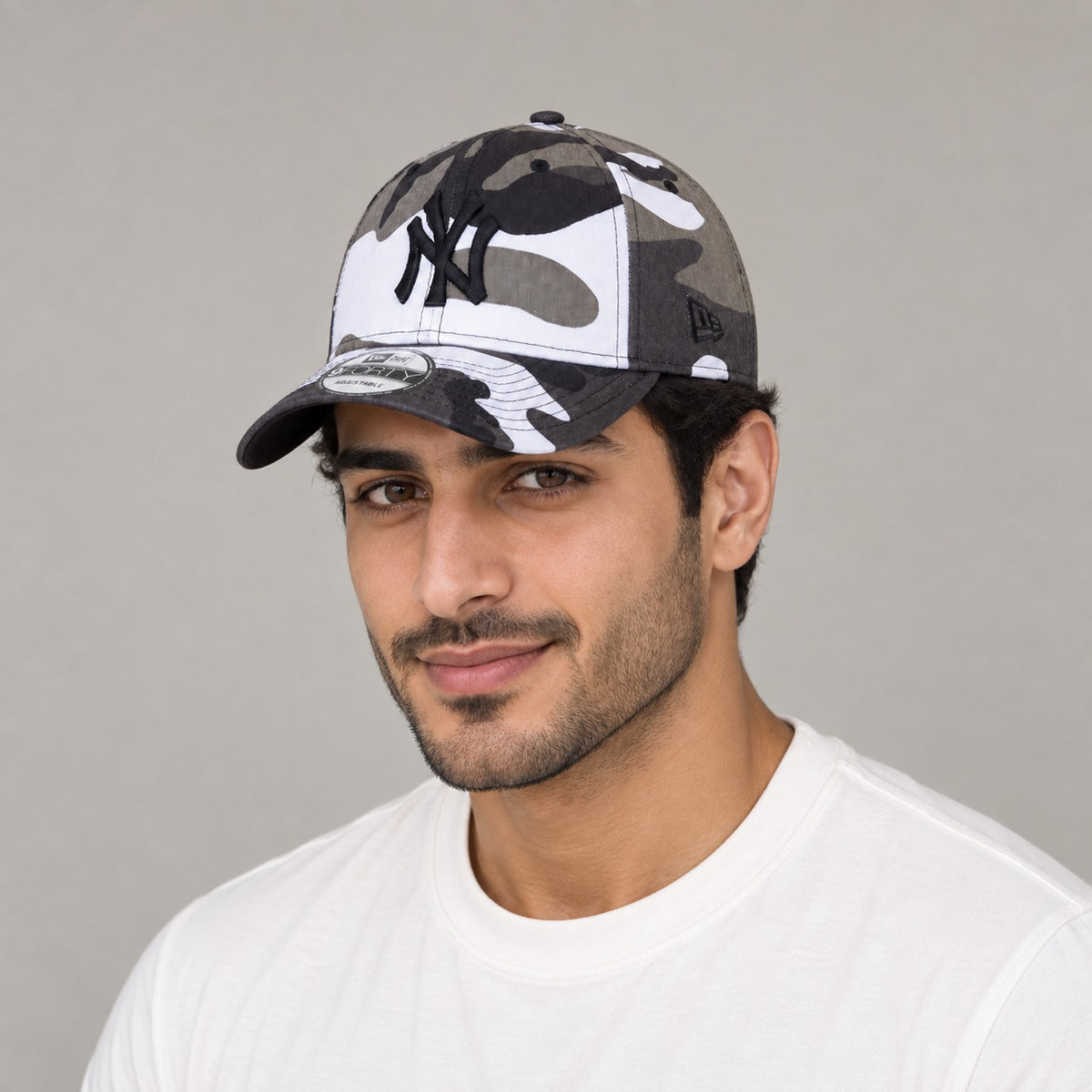 NEW ERA 940 MLB Camo pack New York Yankees Grey