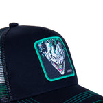 DC COMICS JOKER BLACK TRUCKER CAP
