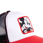 CAPSLAB DISNEY MICKEY CAP WHITE & RED