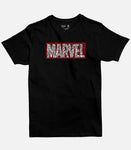 The Marvel Logo Calligraphy Men's T-shirt