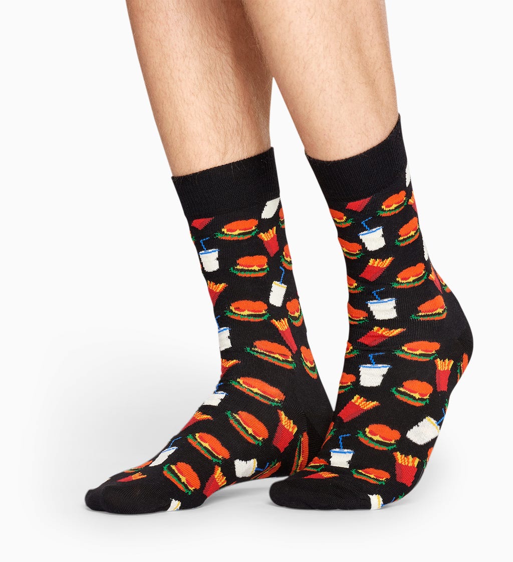 Hamburger Sock