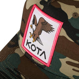 TOKYO TIME "KOTA" COLLAB CAP - CAMOUFLAGE/PINK